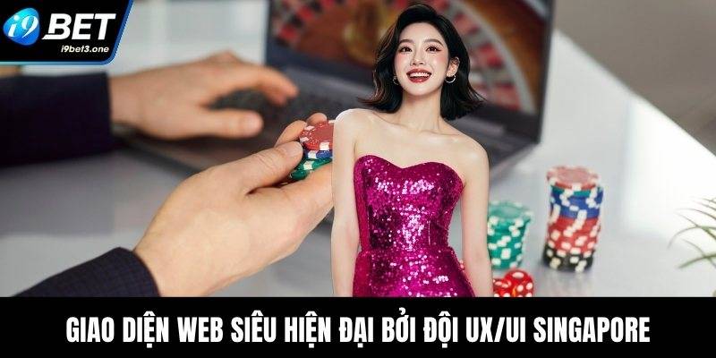 Giao diện web siêu hiện đại bởi đội UX/UI Singapore